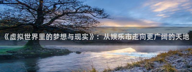奇亿娱乐登录：《虚拟世界里的梦想与现实》：从娱乐市走向更广阔的天地